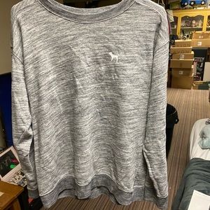 Pink brand crewneck sweatshirt